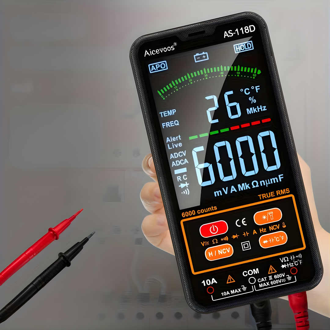 MULTÍMETRO DIGITAL – Medición precisa, diagnóstico confiable y control eléctrico al instante