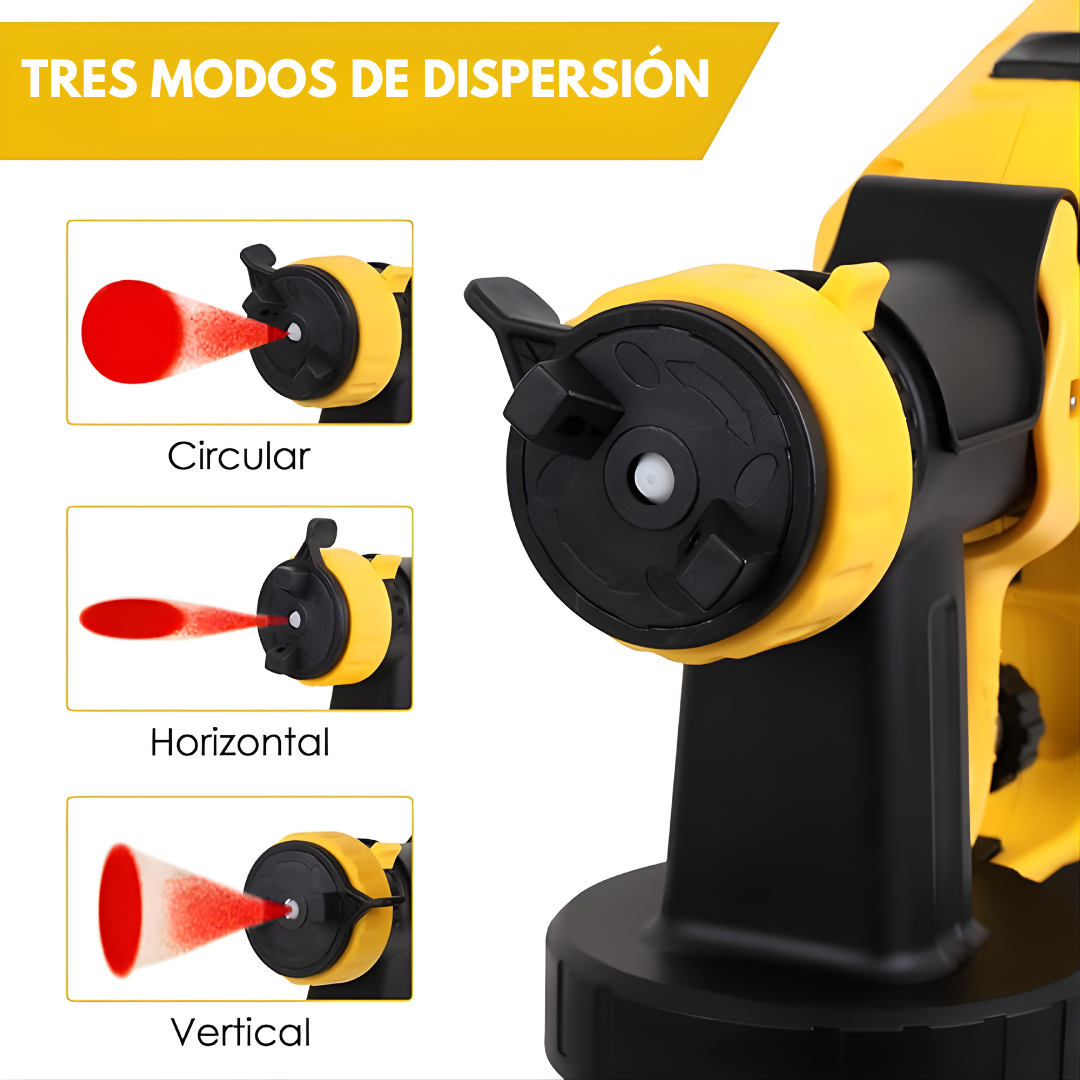 PAINT ZOOM ELECTRICO ROJO – Acabado uniforme, aplicación rápida y resultados profesionales en casa