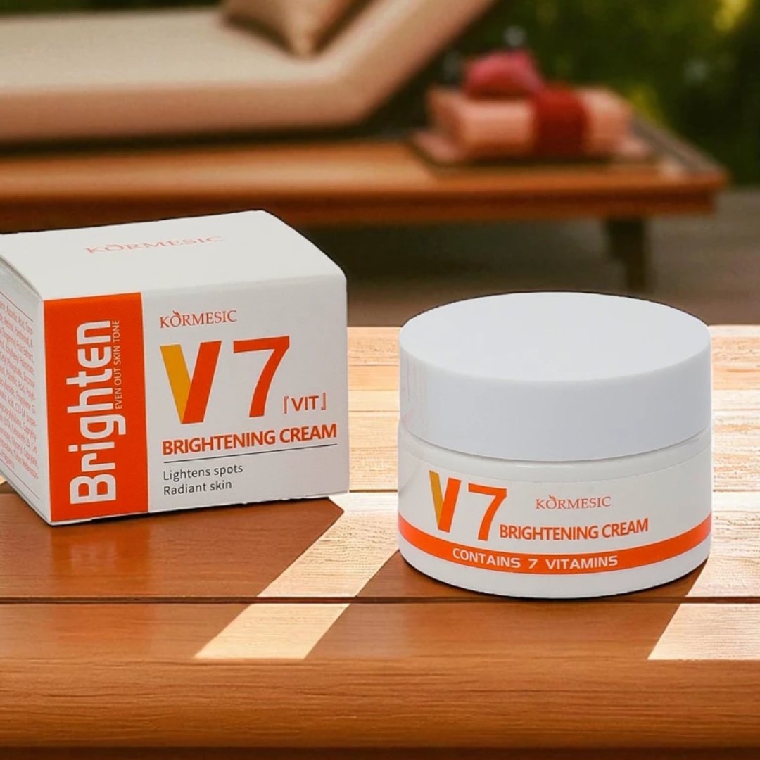 CREMA BLANQUEADORA POTENCIADORA 7V – Ilumina, unifica y renueva tu piel visiblemente