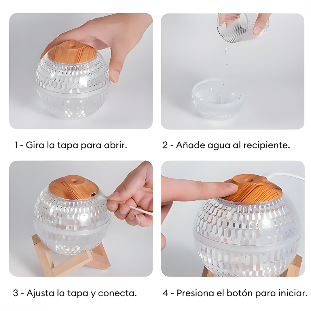 HUMIFICADOR DIFUSOR – Relaja, hidrata y transforma el ambiente de tu hogar