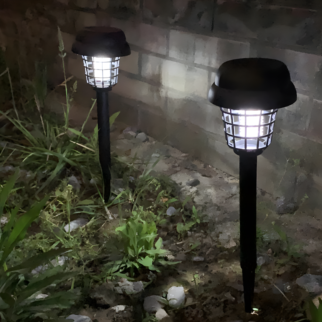 LÁMPARA SOLAR MATA MOSQUITOS – Iluminación y protección en un solo dispositivo