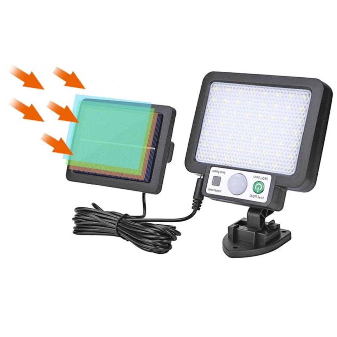 SPLIT LÁMPARA SOLAR – Iluminación potente, automática y resistente para tu hogar y jardín