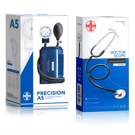 ESTETOSCOPIO Y TENSIÓMETRO PROFESIONAL – Medición precisa, control confiable y herramientas clínicas para cuidar tu salud