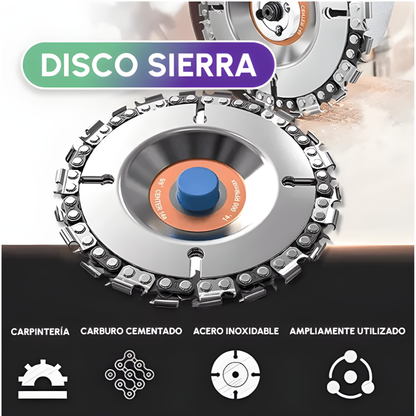 DISCO SIERRA – Corte preciso, rápido y sin esfuerzo