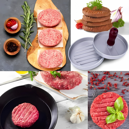 MOLDE PARA HACER TORTAS DE HAMBURGUESAS – Perfectas, firmes y listas en segundospia)