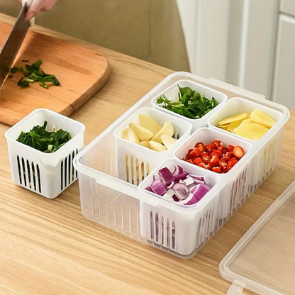 FRESH KEEPING BOX – Conserva tus alimentos frescos, ordenados y listos para servir
