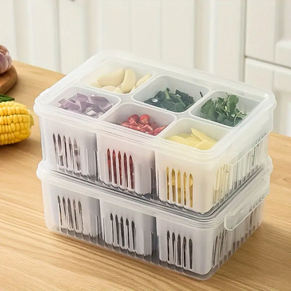 FRESH KEEPING BOX – Conserva tus alimentos frescos, ordenados y listos para servir