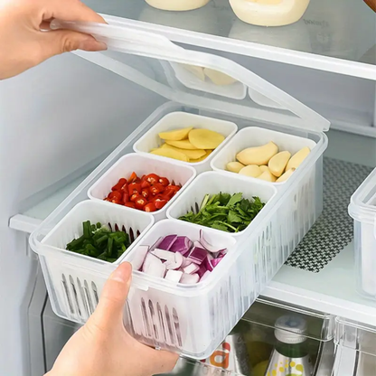 FRESH KEEPING BOX – Conserva tus alimentos frescos, ordenados y listos para servir