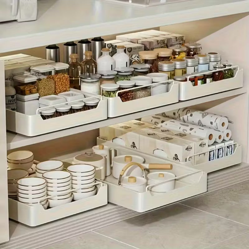 GAVETA DE METAL TIPO CAJA PEQUEÑA EXTRAÍBLE – Organización sólida y funcional para cada espacio