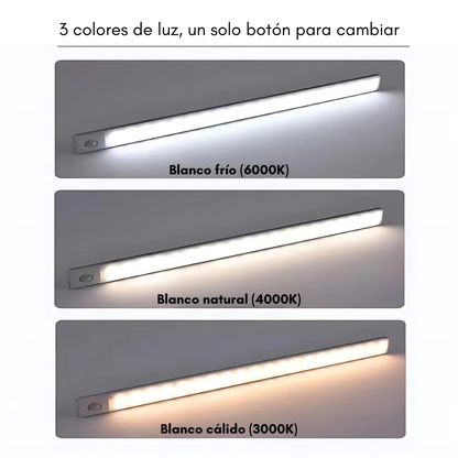 LUZ LED CON SENSOR DE MOVIMIENTO (Pack x2) – Iluminación automática donde más la necesitas