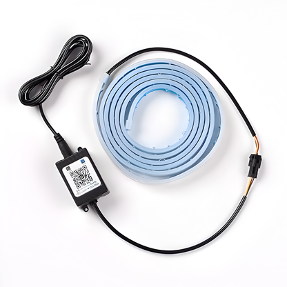 LUZ LED PARA CAPÓ – Estilo deportivo, visibilidad moderna y presencia única en tu auto