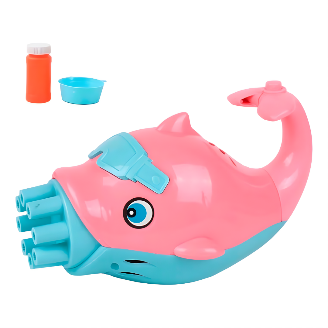 DOLPHIN BUBBLE – Diversión instantánea, burbujas mágicas y un diseño que encanta a niños y adultos