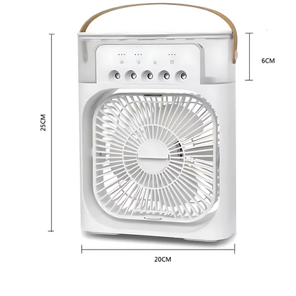 Aire Acondicionado Portátil Aire Evaporativo 4 en 1 – Refresca, humidifica y decora tu espacio en segundos