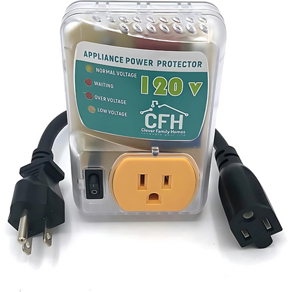 PROTECTOR DE VOLTAJE 120V – Protege tus electrodomésticos de fallas eléctricas