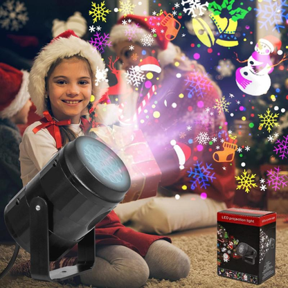 PROYECTOR NAVIDEÑO – Magia, color y espíritu festivo en cada rincón