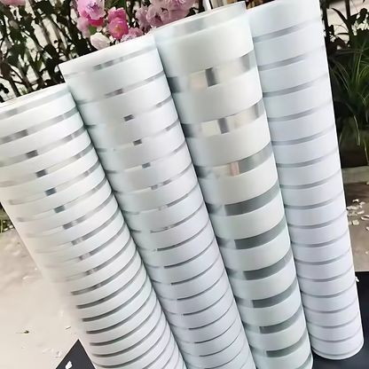VINIL DE PRIVACIDAD PARA VIDRIOS (45cm x 2mt) – Protege tu espacio sin perder luz