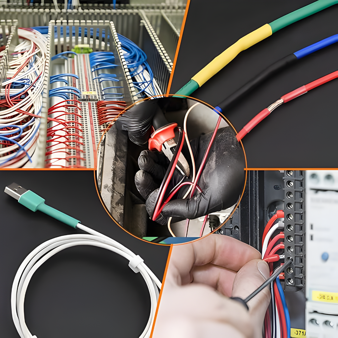 KIT DE TERMOENCOGIBLE COLORES – Aislamiento seguro, organización profesional y acabado limpio en cada conexión