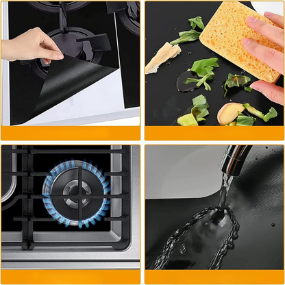 PROTECTOR DE ESTUFA DE GAS (PACK x2) – Cocina más limpia, protección duradera y limpieza sin esfuerzo