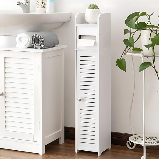 ORGANIZADOR DE BAÑO DE 1 PUERTA – Orden compacto y elegante para tu espacio