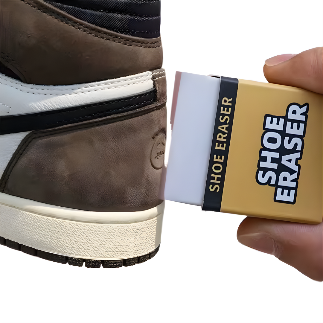 BORRADOR LIMPIA ZAPATOS SHOE ERASER – Limpieza instantánea, acabado impecable y zapatos como nuevos en segundos