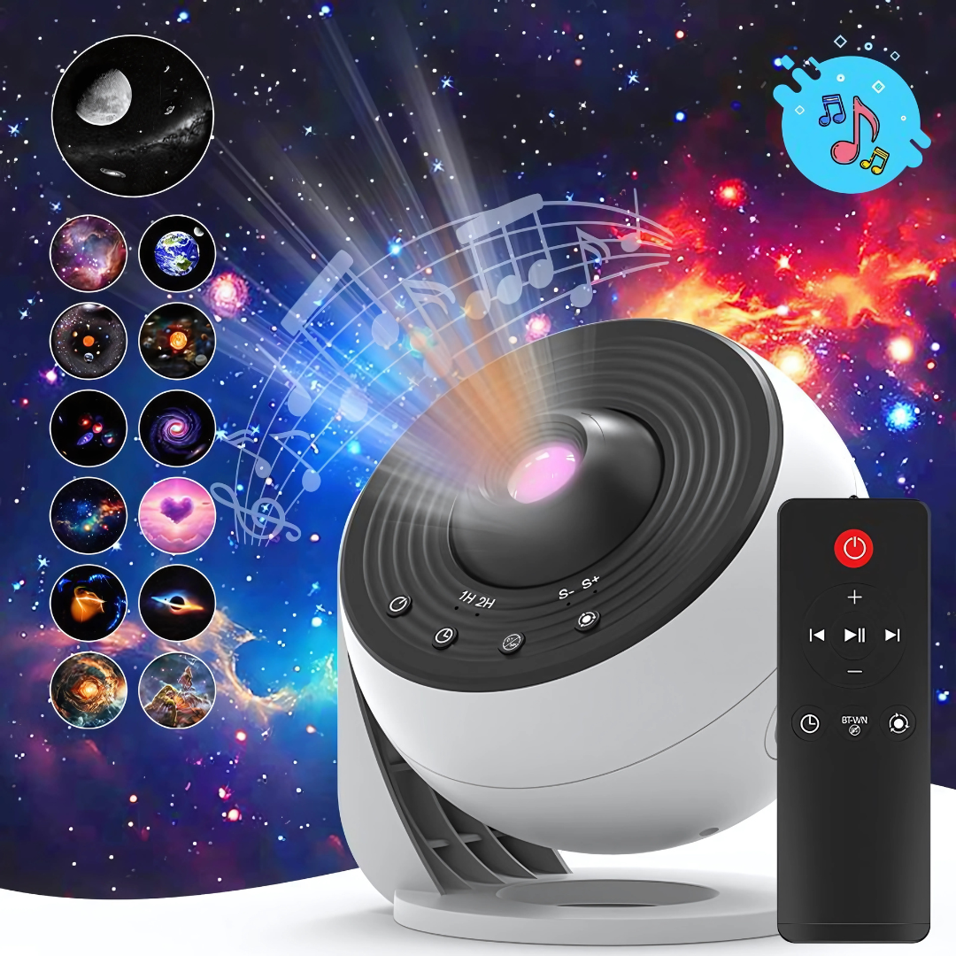 PROYECTOR ESTELAR – Crea noches mágicas llenas de luz y color