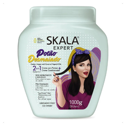 TARRO DE CREMA DE TRATAMIENTO SKALA – Hidratación, brillo y suavidad irresistible para tu cabello