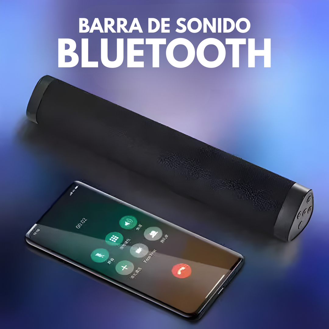 BARRA DE SONIDO BLUETOOTH – Sonido envolvente, conexión inalámbrica y experiencia multimedia mejorada