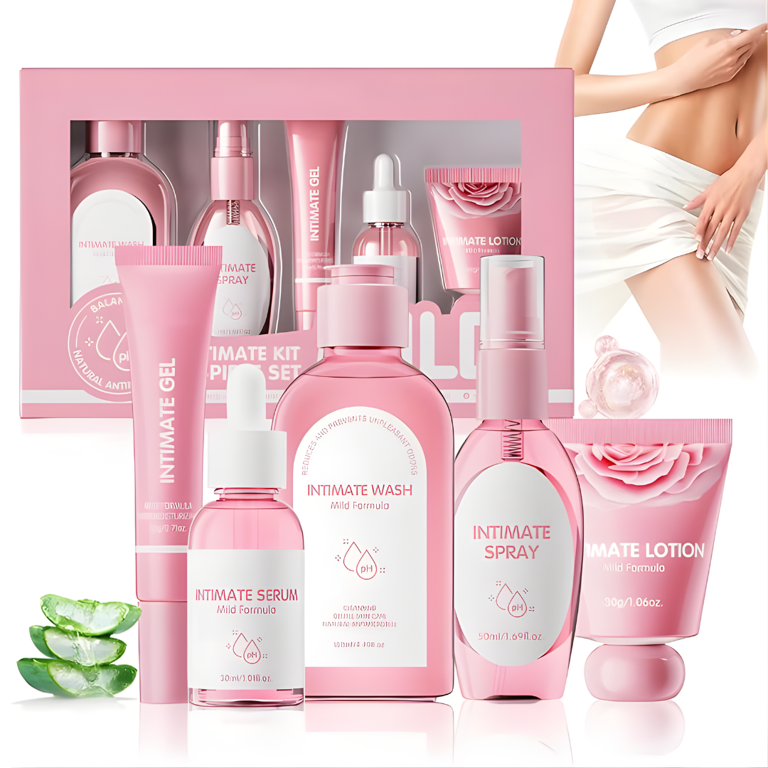 KIT INTIMO ROSA – Frescura delicada, higiene suave y cuidado íntimo diario