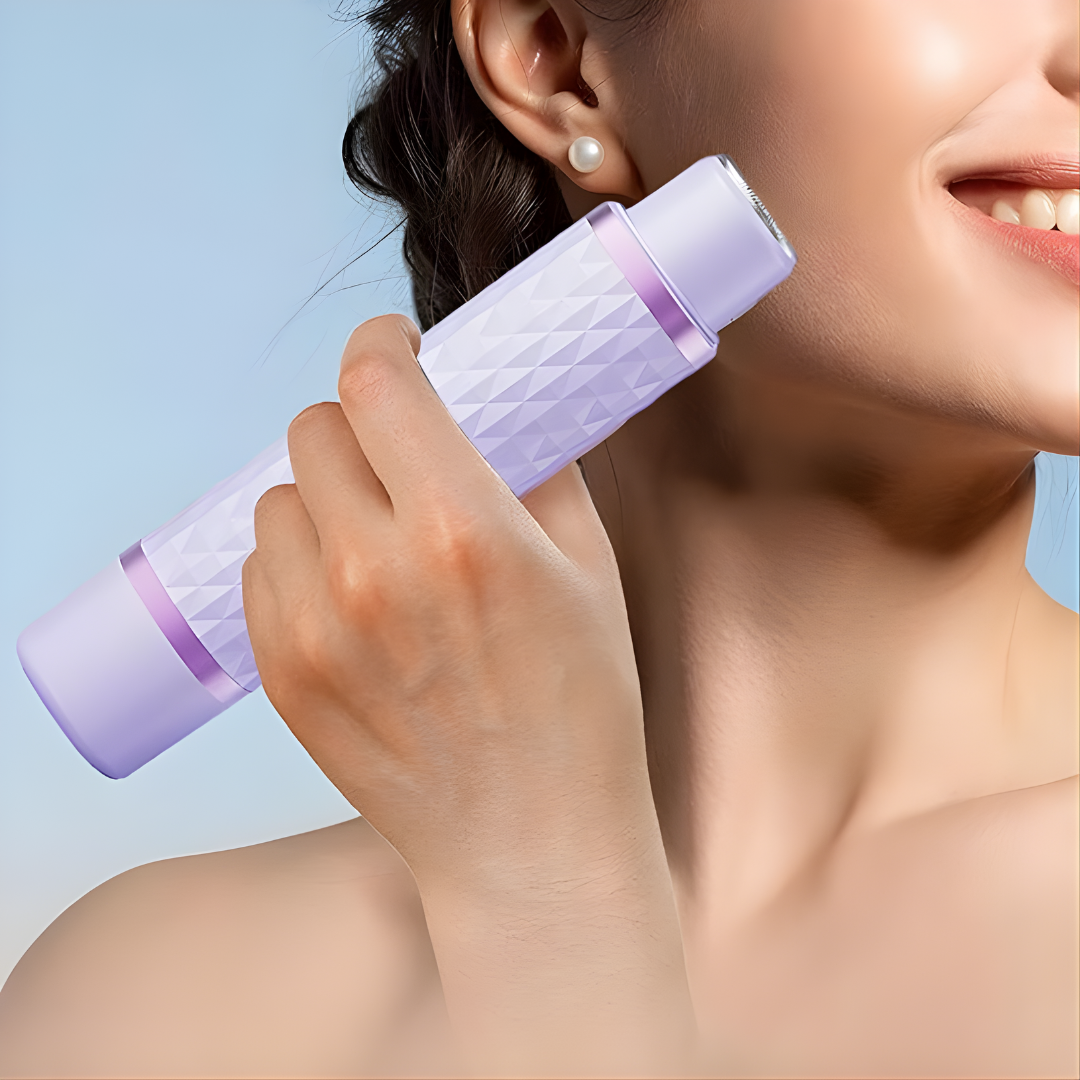 DEPILADORA FACIAL ELÉCTRICA 2 EN 1 – Suavidad inmediata y precisión sin irritación
