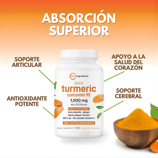 PURE TURMERIC – Antiinflamación profunda, articulaciones ligeras y bienestar total desde la naturaleza