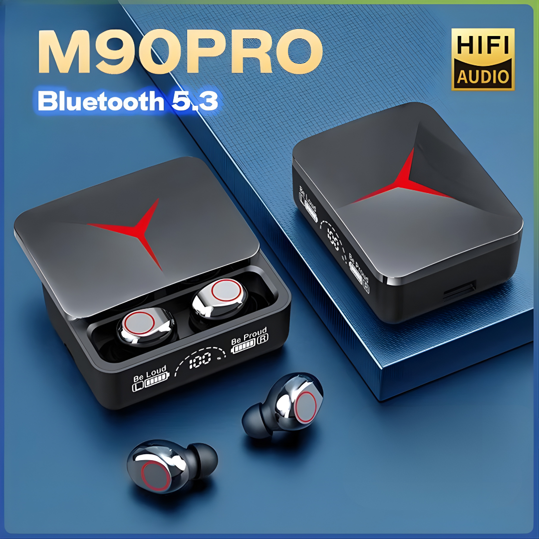 AUDÍFONOS TWS M90 – Potencia, comodidad y estilo inalámbrico