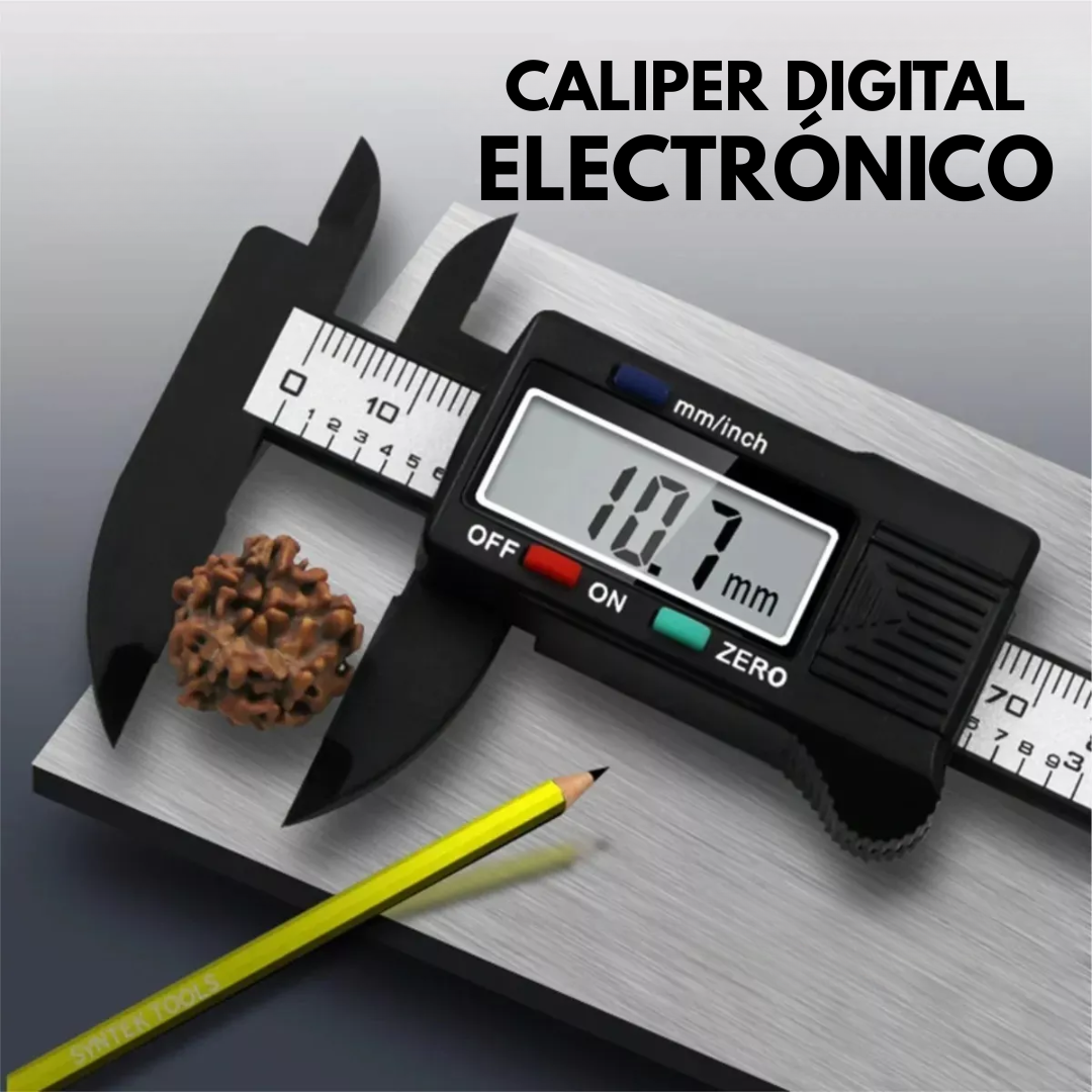 CALIPER DIGITAL ELECTRÓNICO – Medición precisa, lectura instantánea y control profesional en cada detalle