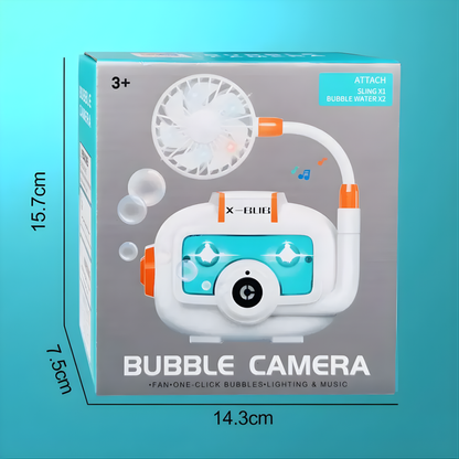BUBBLE CAMERA – Diversión infinita, burbujas mágicas y un juguete que encanta a niños de todas las edades