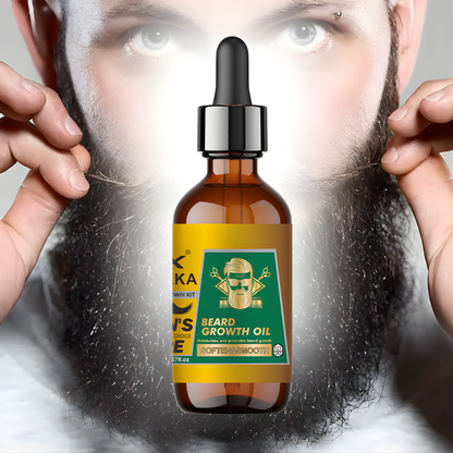 CUIDADO DE BARBA PARA HOMBRE – Barba más suave, crecimiento saludable y estilo impecable todos los días