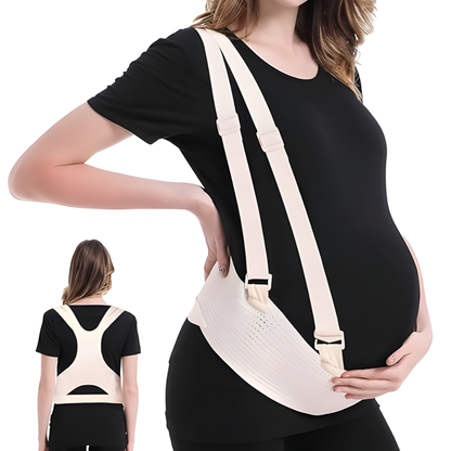 FAJA DE MATERNIDAD SOPORTE ABDOMINAL – Soporte seguro, alivio diario y comodidad que acompaña cada etapa del embarazo