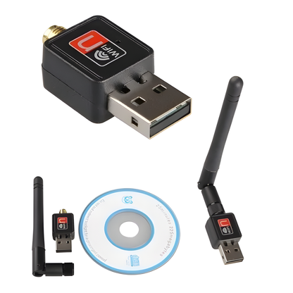 ANTENA WIFI USB – Conexión estable, mayor alcance y velocidad mejorada en cualquier dispositivo