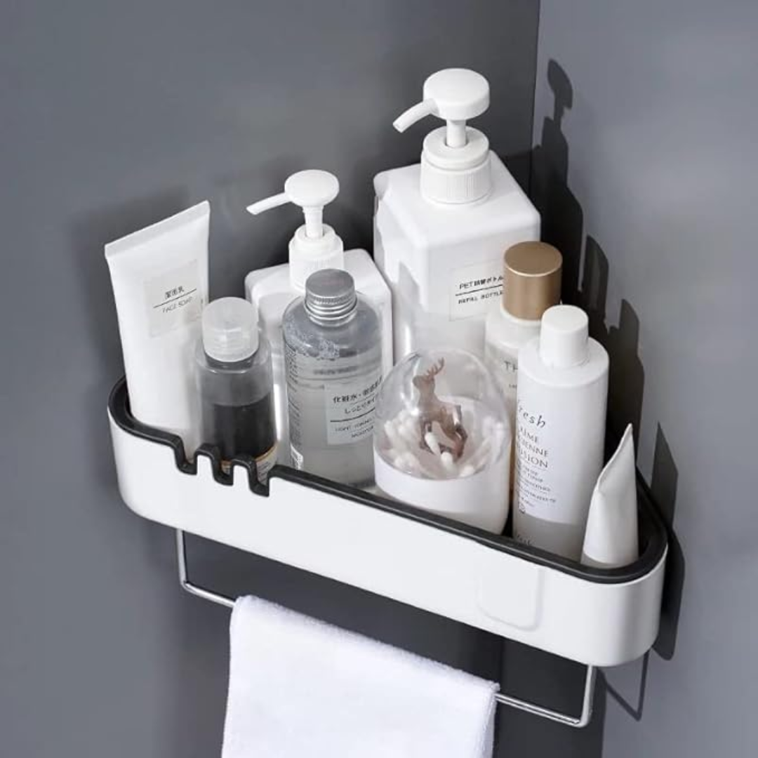 GRISALTO DE ESQUINA – Orden, estilo y funcionalidad en tu baño