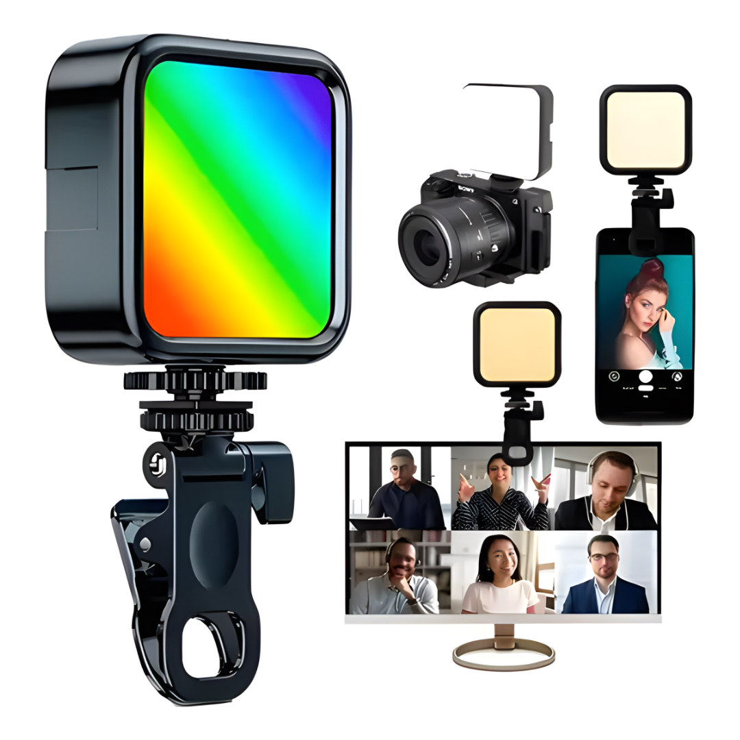 LED POCKET LIGHT – Iluminación portátil, colores RGB y brillo profesional siempre al alcance de tu mano