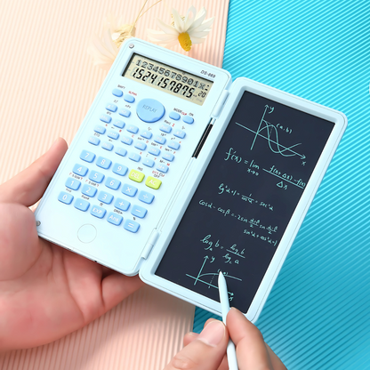 CALCULADORA CIENTIFICA + NOTE PAD – Precisión y practicidad en un solo dispositivo