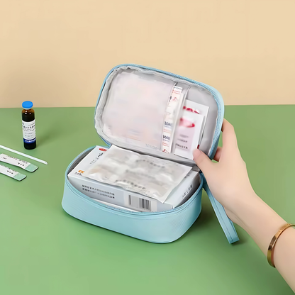 BOTIQUÍN AZUL PARA BOLSA – Seguridad y primeros auxilios al alcance