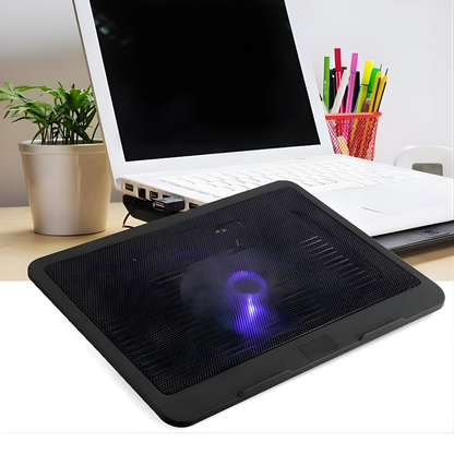 PAD ENFRIADOR NOTEBOOK – Temperatura controlada, mejor rendimiento y mayor vida útil para tu laptop