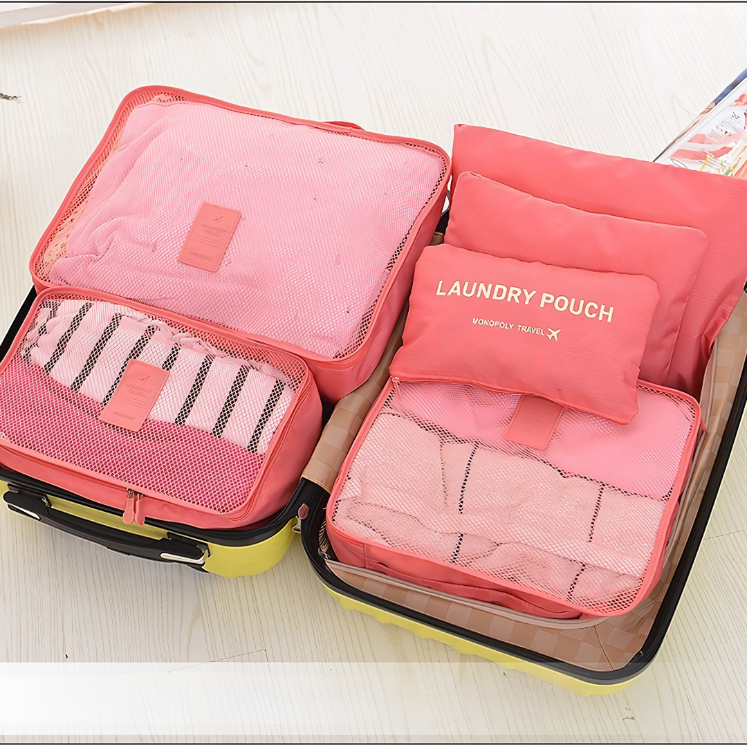SET DE 6 BOLSAS LAUNDRY AZUL OSCURO – Organización y protección para tu ropa