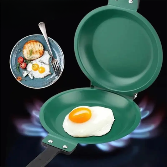 SARTÉN DOBLE CARA – Cocina fácil, rápida y sin esfuerzo todos los días