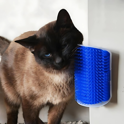 CEPILLO RASCADOR GATO (PACK DE 2) – Relaja, masajea y elimina el pelo suelto