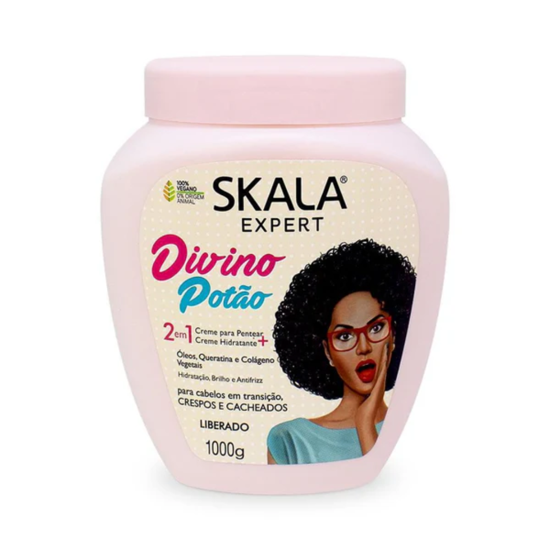 TARRO DE CREMA DE TRATAMIENTO SKALA – Hidratación, brillo y suavidad irresistible para tu cabello