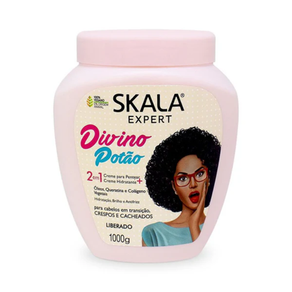 TARRO DE CREMA DE TRATAMIENTO SKALA – Hidratación, brillo y suavidad irresistible para tu cabello