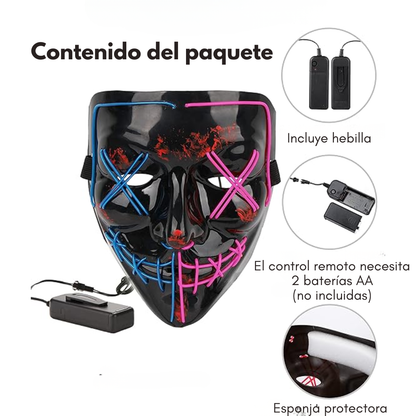 MÁSCARA NEON – Impacta, sorprende y brilla donde vayas