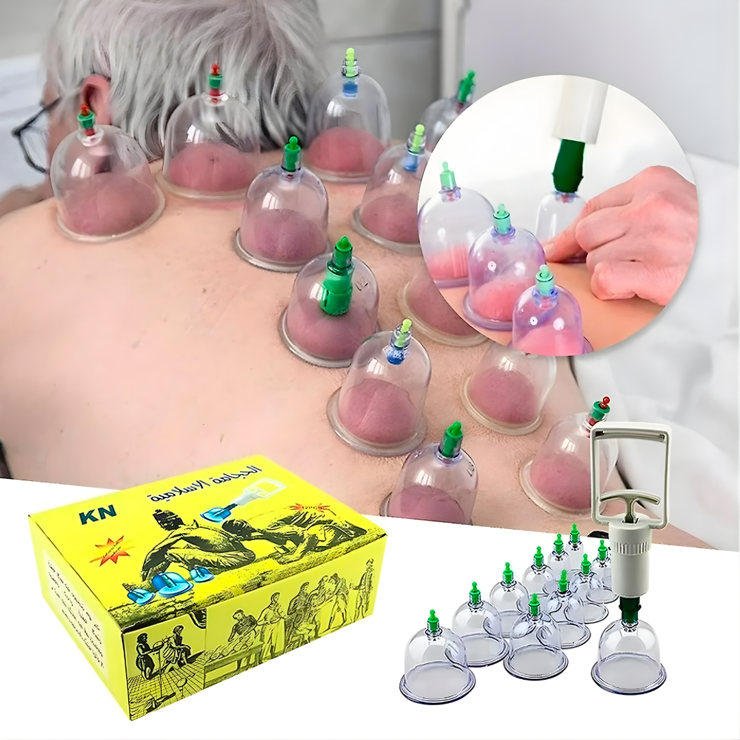 SET DE VENTOSAS – Estimulación localizada, activación circulatoria y cuidado corporal en casa
