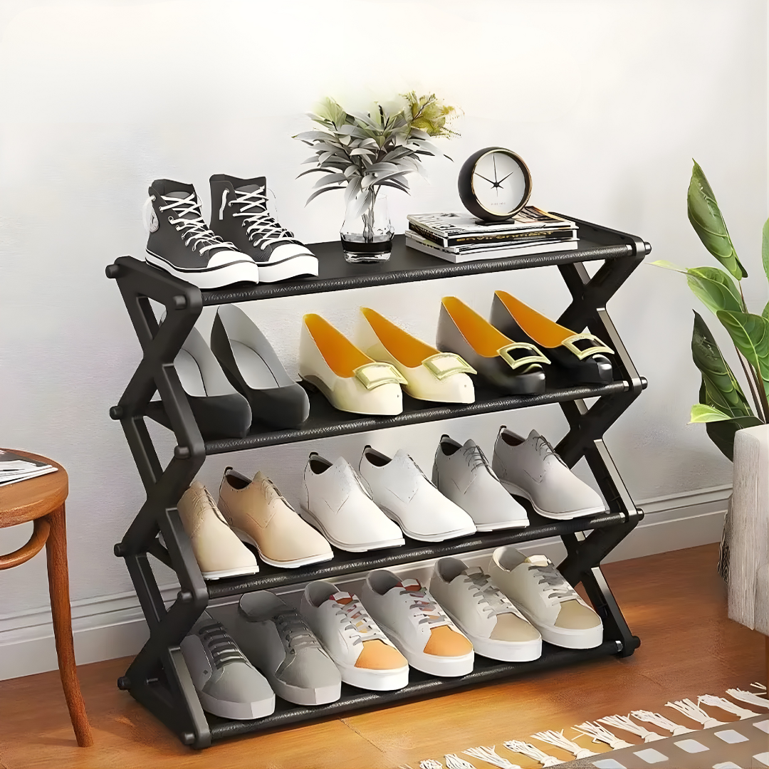 ZAPATERA PLEGABLE 5 NIVELES – Organización práctica, moderna y adaptable para cada espacio