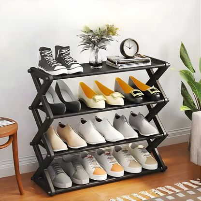 ZAPATERA PLEGABLE 5 NIVELES – Organización práctica, moderna y adaptable para cada espacio